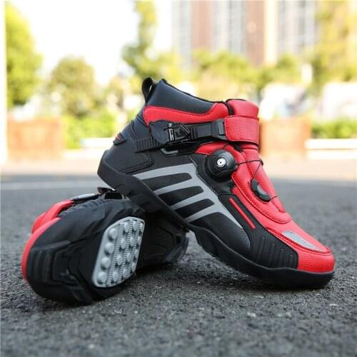 High Quality Cycling Shoes MTB High-Top Racing Road Bike Bicycle Shoes Professional Athletic Outdoor Mountain Cycling Boots Men
