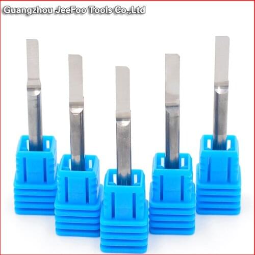3.175mm 4mm 6mm HALF STRAIGHT BITS Soild Carbide For PVC Material Engraving For Router Machine Bits