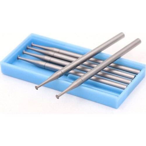 New High-Quality 6-Piece Set Handle Diameter2.35mm Thin Disc Needle Olive, Jewellery Core Carving Knife Miniature Milling Cutter