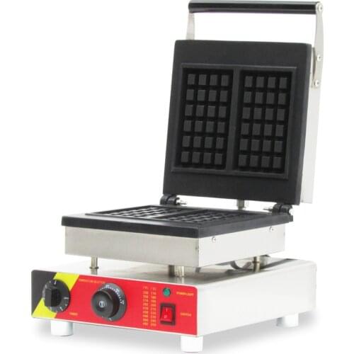 CE approved 110v 220v Electric Commercial Use Non-stick Liege Belgian rectangle waffle maker machine