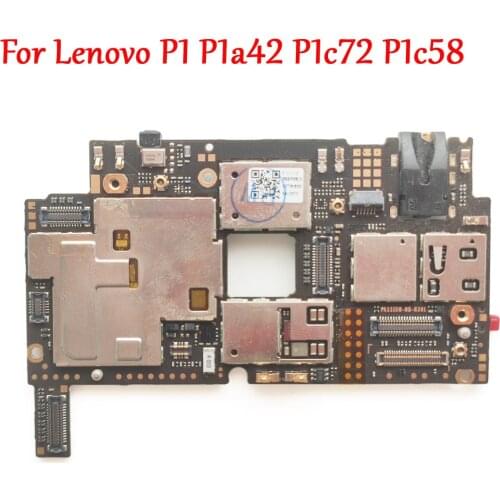 Original Tested Full Work Motherboard Logic Circuit Electronic Panel FPC For Lenovo Vibe Shot P1 P1a42 P1c72 P1c58
