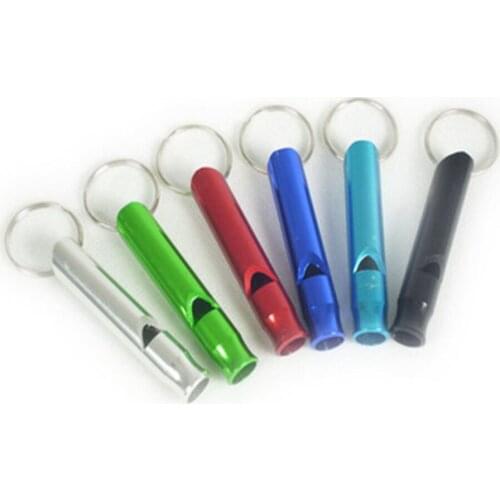 Metal aluminum alloy survival whistle for help whistle referee special high volume children and schoolchildren toy gift