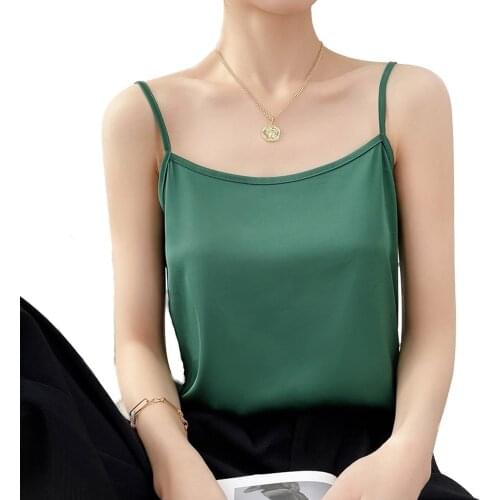 Womens Vest Womens Sling Vest Womens Sleeveless Sling Top Sexy Summer Womens V-Neck Vest Top Casual Vest Simple Top And Vest