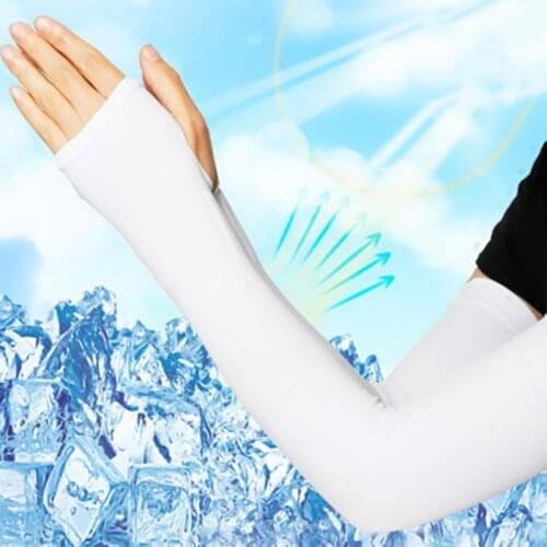 1pair Arm Sleeves Warmers Sports Sleeve Sun UV Protection Hand Cover Cooling Warmer Running Fishing Cycling Ski mangas para