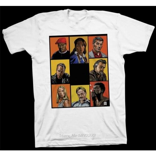 Jackie Brown T Shirt Quentin Tarantino, Pam Grier, Samuel L Jackson Cinema Tshirt Plus Size T-Shirt Funny Tees