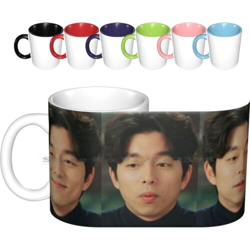 Korean Drama Goblin Smile Ceramic Mugs Coffee Cups Milk Tea Mug Movie Drama Film Korean Korean Movie Goblin Korean Movie Goblin