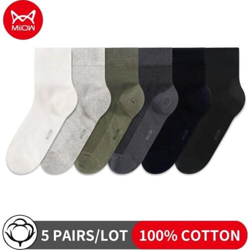 MiiOW Men's High Socks