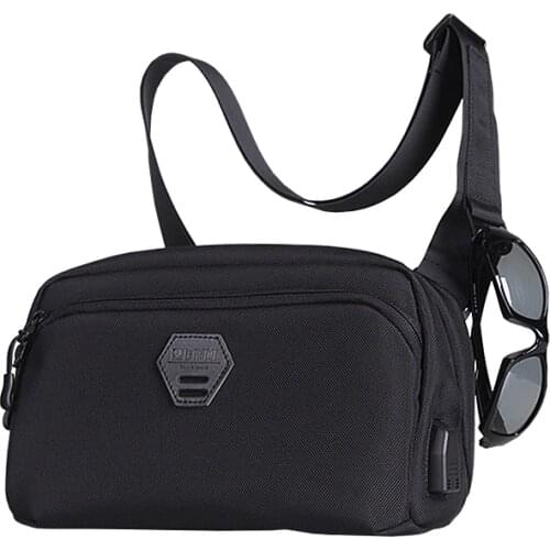 Fashion Men Crossbody Bags Messenger Bag Multifunctional Casual Chest Bags High Quality Shoulder Bags For Men