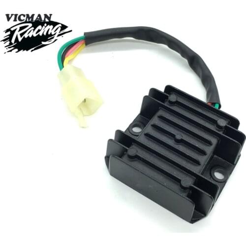 Motorcycle 5 wire Voltage Regulator Rectifier 5 pin FXD ZJ 12V GY6 scooter ATV 50cc 125cc 150cc NEW