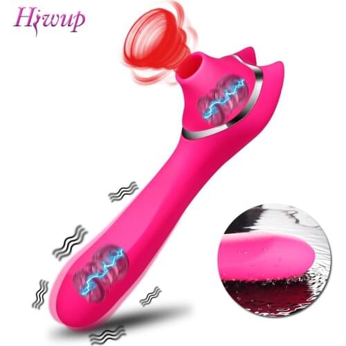 Clit Sucker Vagina Sucking Vibrator Sex Toy for Women Clitoris Sucker Blowjob Oral Licking Nipple Sex Toys for Adults Couples