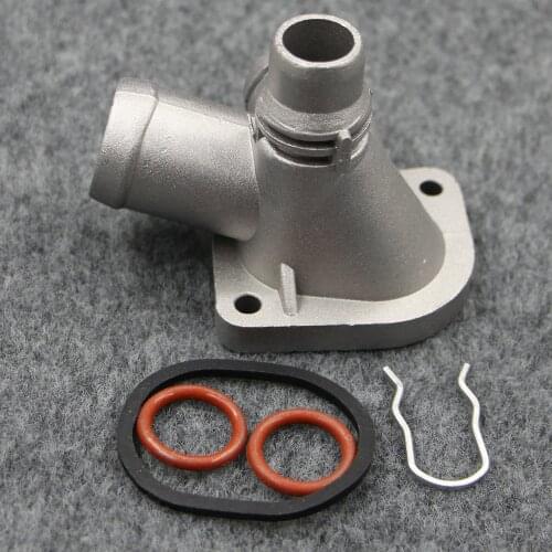 Apply to Passat B5 PASSAT 2.0 Engine cylinder head water pipe Tee and four-way water pipe joint aluminum Belt sealing ring