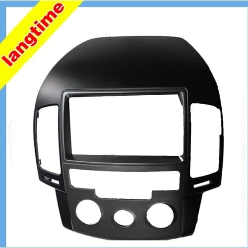 Car refitting DVD frame,DVD panel,Dash Kit,Fascia,Radio Frame for 08-11 HYUNDAI I30 MANUAL AIRCON(KOREA LEFT),2DIN