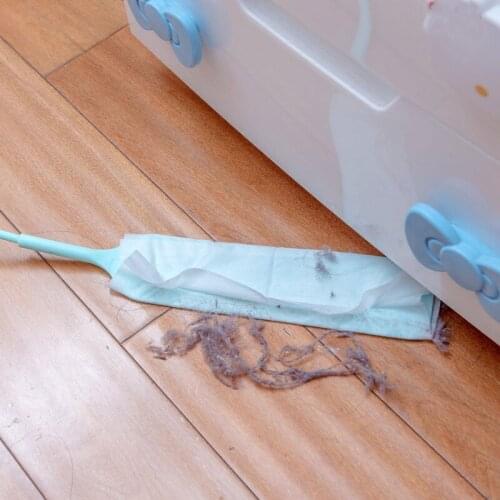 Extended gap dust brush electrostatic dust duster household dust removal tool indoor bed bottom cleaning cleaning household tool
