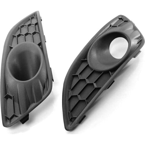 1 PC Left/Right Fog Light Cover Grill Bezel for Ford Fiesta JA8 2013-2017 Fog Bumper Fog Light Cover Frame Fog Lamp Hood