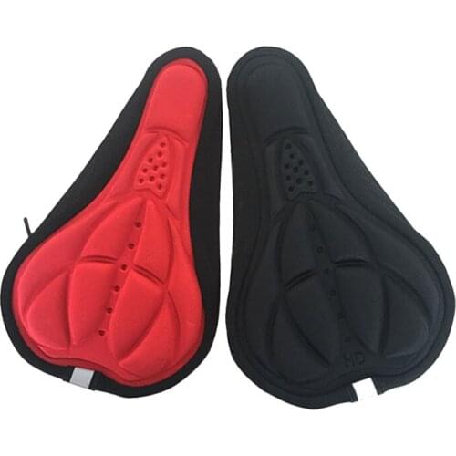 Mountain Bike 3D Cushion Cover Bicycle Cushion Bicycle Silicone Cycling Seat Mat Cushion Equipment Accessories