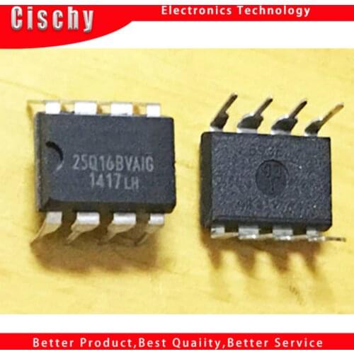 5pcs W25Q16BVAIG DIP8 W25Q16 25Q16 DIP-8 25Q16BVAIG DIP