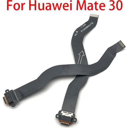50pcs/lot USB Micro Charger Charging Port Dock Connector Microphone Board Flex Cable For Huawei Mate 30
