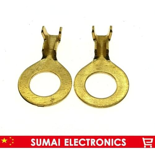 8MM O-type terminal Connectors,car earth terminal,8mm Blade terminal for Car motorbike etc.1.5-2.5mm2