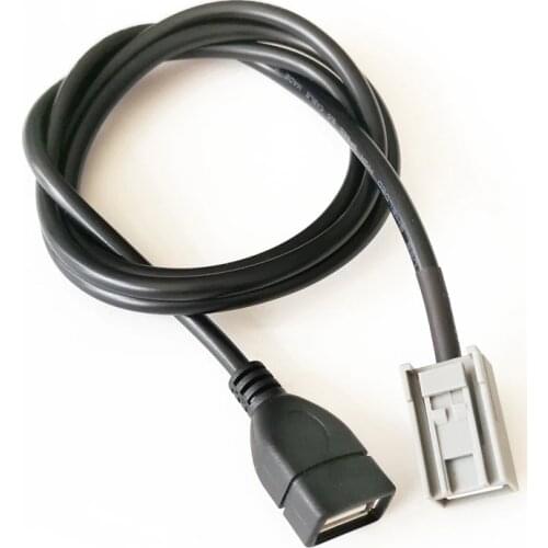 Biurlink Car Radio Stereo USB Cable Audio Adapter For Honda for Mitsubishi 2009 Onward Audio Media Music Interface