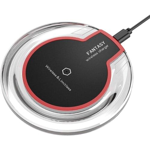 Wireless Charger for iPhone X Xs MAX XR 8 plus Fast Charging for Samsung S8 S9 Plus Note 9 8 USB Phone Charger Pad
