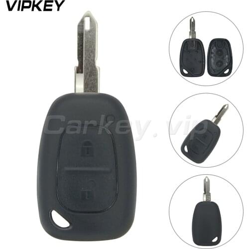 Remotekey Car-Styling 2 Buttons Remote Key Case Fob Replacement Empty Key Shell For Renault Traffic Master Vivaro Movano Kangoo