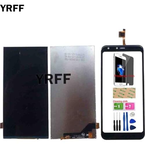 5.3'' Touch Screen + LCD Display For Doogee X53 LCD Display Touch Screen Digitizer Sensor Tools Adhesive Protector Film