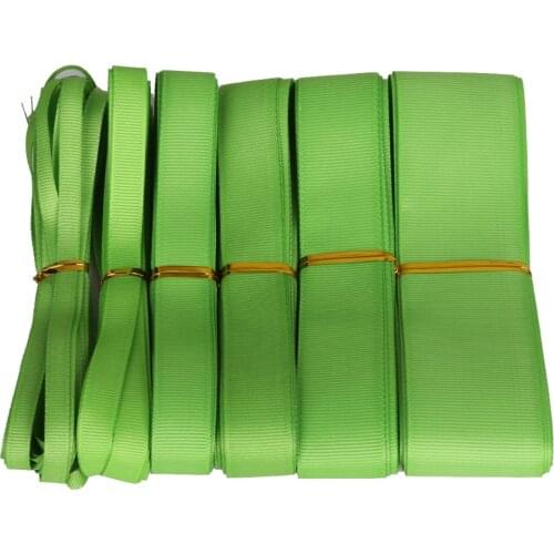 5 Yards 7 10 15 20 25 38mm Light Green Color Grosgrain Ribbon Tape Wedding Party Decoration Gift Wrap Christmas Ribbons