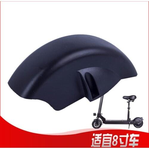 8 / 10 Inch Electric Scooter ABS Modified Parts Front Mudguard Waterproof Plastic Plate Mudguard