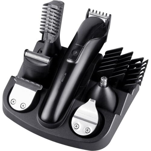 Professional Haircut Kit Hair Clippers Set Rechargeable Electric Trimmers Set T-Shaped Hair Clippers Kit with Guide Comb