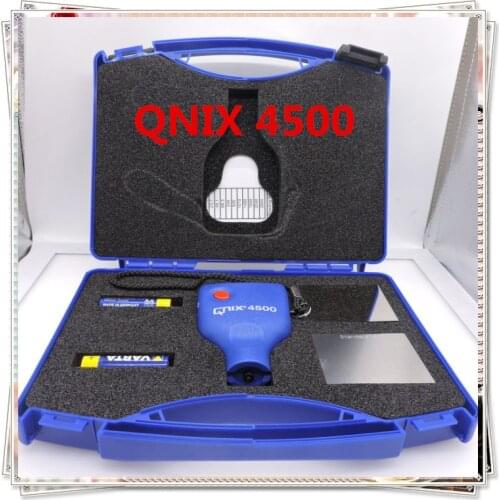 NEW&ORIGINAL QNIX 4500 Paint Coating Thickness Tester Zinc Coating Thickness Gauge Fe&NFe QNIX4500