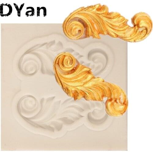 New European Lace Fondant Silicone Mould Cake Chocolate Mould DIY Cake Baking Decorating Tool A1592