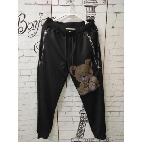 Rhinestone 20201 New Street Fashion Style pants Male fashion man trousers