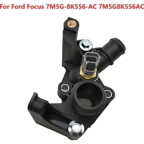 1Pcs Cooling System Thermostat Automobile Water Thermostat Cover For Ford Focus 7M5G-8K556-AC 7M5G8K556AC Car Accessories