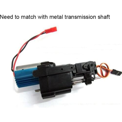 2pcs Speed Gearbox for WPL Gear box with 370 Motor Drive Shaft for WPL B1 B-1 B-14 B16 B24 C14 Series 1:16 All models RC Car