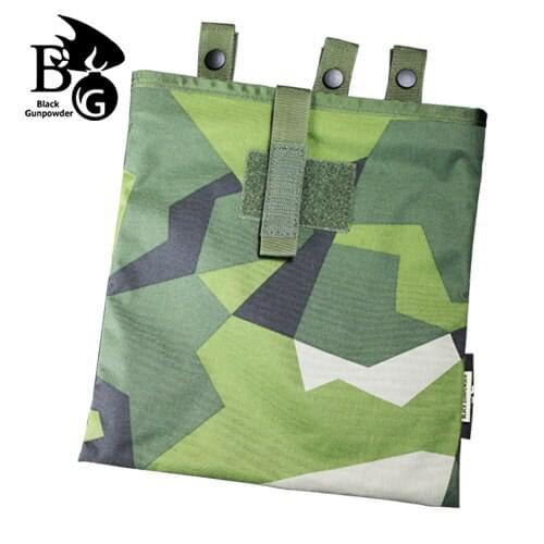 500D M90 geometric camouflage folding recycling bag sundries storage bag