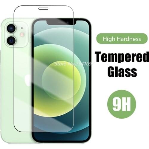 9H Tempered Glass Case for IPhone 12 11 7 8 6 6S XS Plus Pro Max Mini Screen Protector Films for Iphone XR SE 2020 X Glass Film