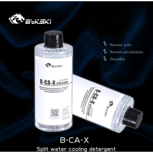 Bykski 250ML Water Cooled Cleaning Agen Liquid Transparent For PC Cooling System De-precipitation Deoxidize B-CA-X