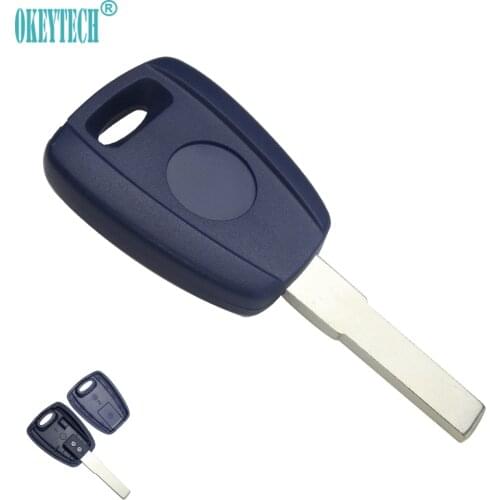 OkeyTech Remote Car Key Shell Transponder Replacement Case Cover With TPX Position For Fiat 500 Punto Ducato Stilo Panda Idea