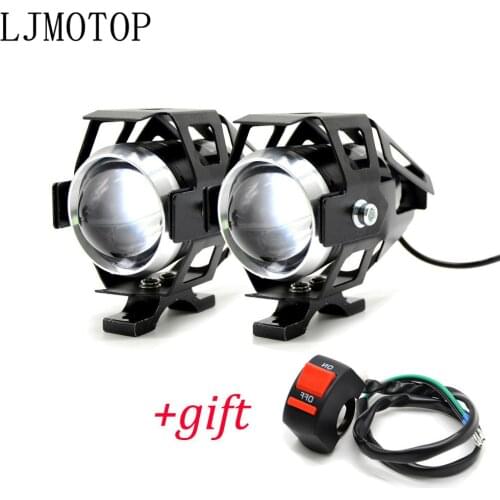 For Honda NC750S NC750X nc 750 750x NC700S NC700X Motorcycle 12V LED Headlights Auxiliary Lamp U5 Spotlight Motorbike