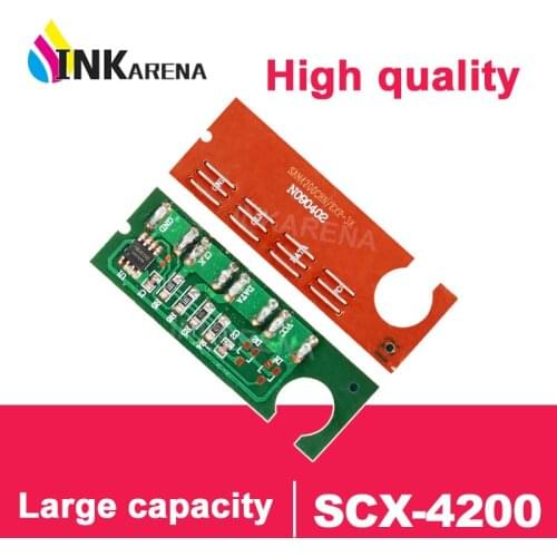 INKARENA SCX4200 Toner Cartridge Chip for Samsung SCX-D4200A SCX 4200 SCX-4200 4210 4220 D4200A SCX-4220 Printer Power Reset