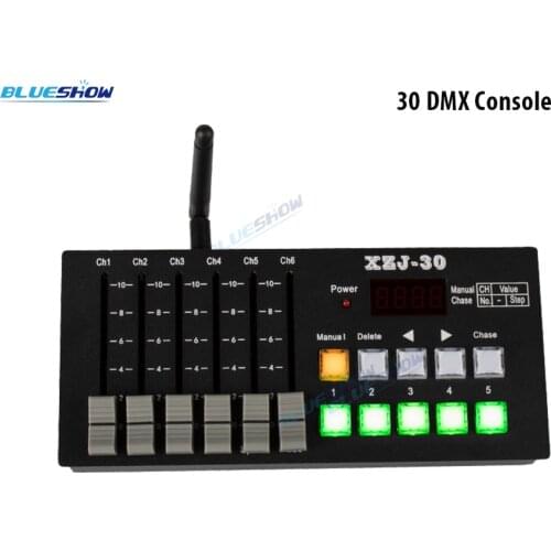 Charging DMX Controller 30 DMX Console with stage effect by DMX Controller for Moving Heading /Par Light Apply to DJ Disco