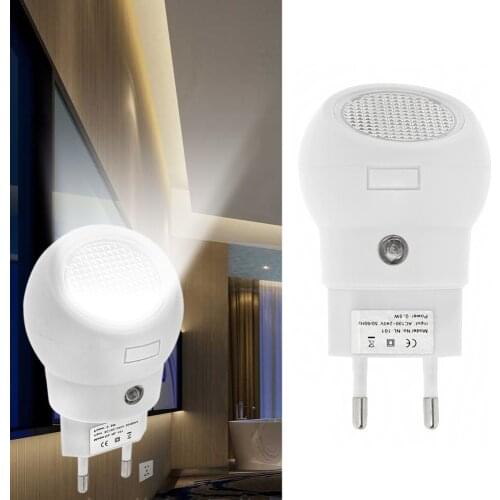 Newest LED Night Light 360 Rotation Plug And Play With Light Sense Automatically Switch On Or Off For Baby Bedroom