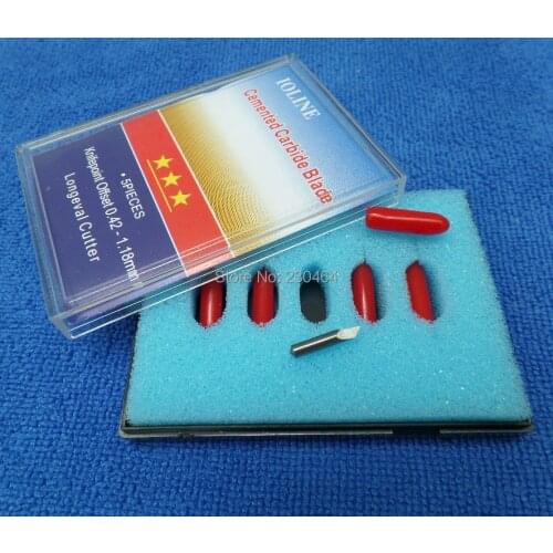 New 10 pcs 45 degree Ioline blades cutting plotter Blade Ioline vinyl cutter Blade Knife