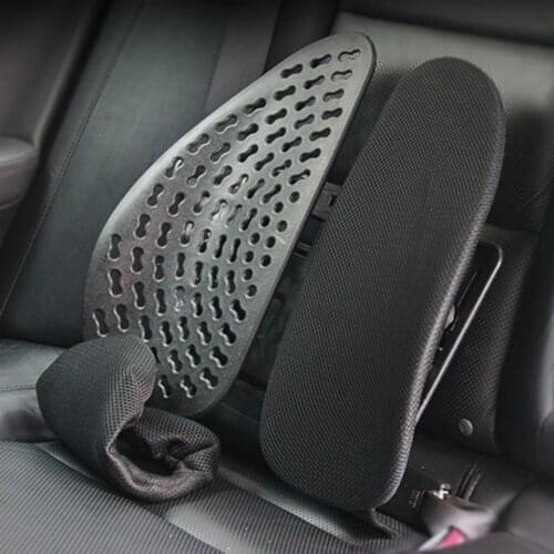 'NEW' Massage Car Lumbar Cushion Auto Seat Back Support Ergonomic office seat belt cushions Summer Air Cushion Stress Reliever