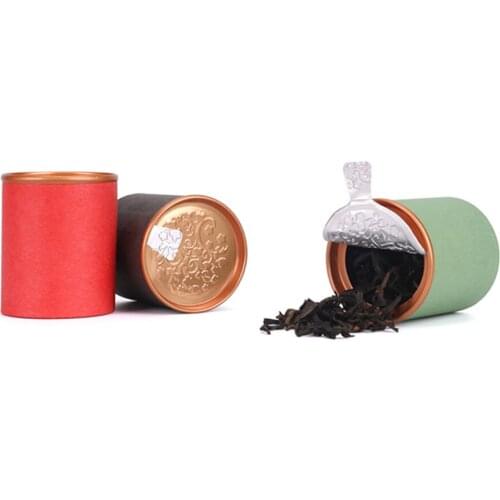 Xin Jia Yi Packaging Flat Tin Lid For Packaging Round Cylinder Paper Tube Box Can