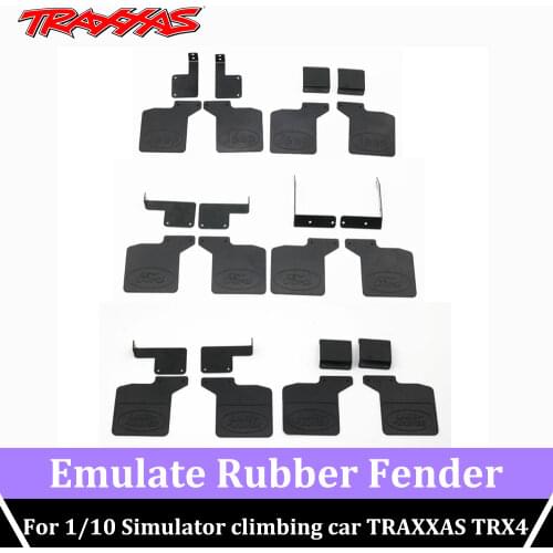 RC 1 Set Emulate Rubber Fender TRX-4 Upgrade Modified Accessories for 1/10 Simulator RC Crawler Car TRAXXAS TRX4 Upgrade Parts