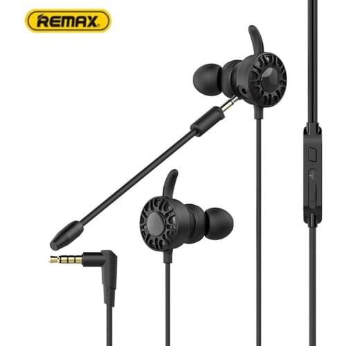 T5 Wired Dynamic 3.5mm In-ear Noise Reduction Gaming Earphone Volume Control Noise Reduction Comfortable Design For Gamer