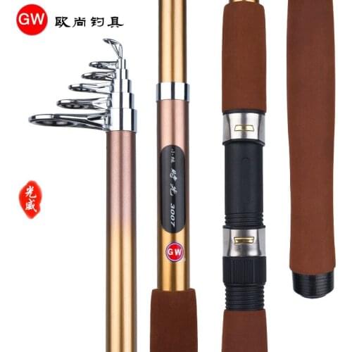 Time Small following the 2.4/2.7/3.6 M Super Hard Flex FRP Rod Casting Rods Telescopic Fishing Rod Surf Casting Rod Fishing Rod