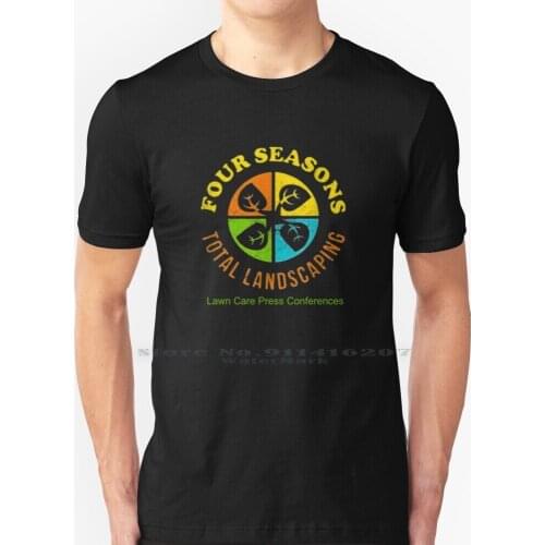 Four Seasons Total Landscaping Shirt T Shirt 100% Pure Cotton Seasons Total Landscaping Premium Seasons Total Landscaping