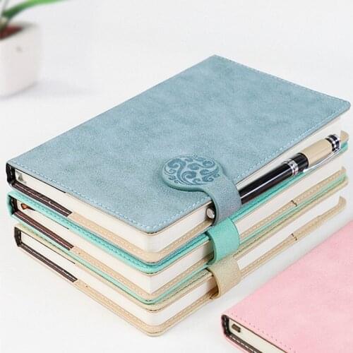 A5 Journal Notebook Leather Notebooks A6 B5 Retro Note Book Business Office Supplies Accessories Work Notebook Diary Stationery